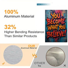 modern graffiti inspirational wall art ready to hang