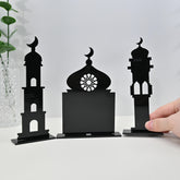 Ramadan Eid wooden mosque decor set