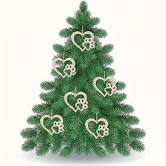 wooden holiday decorations