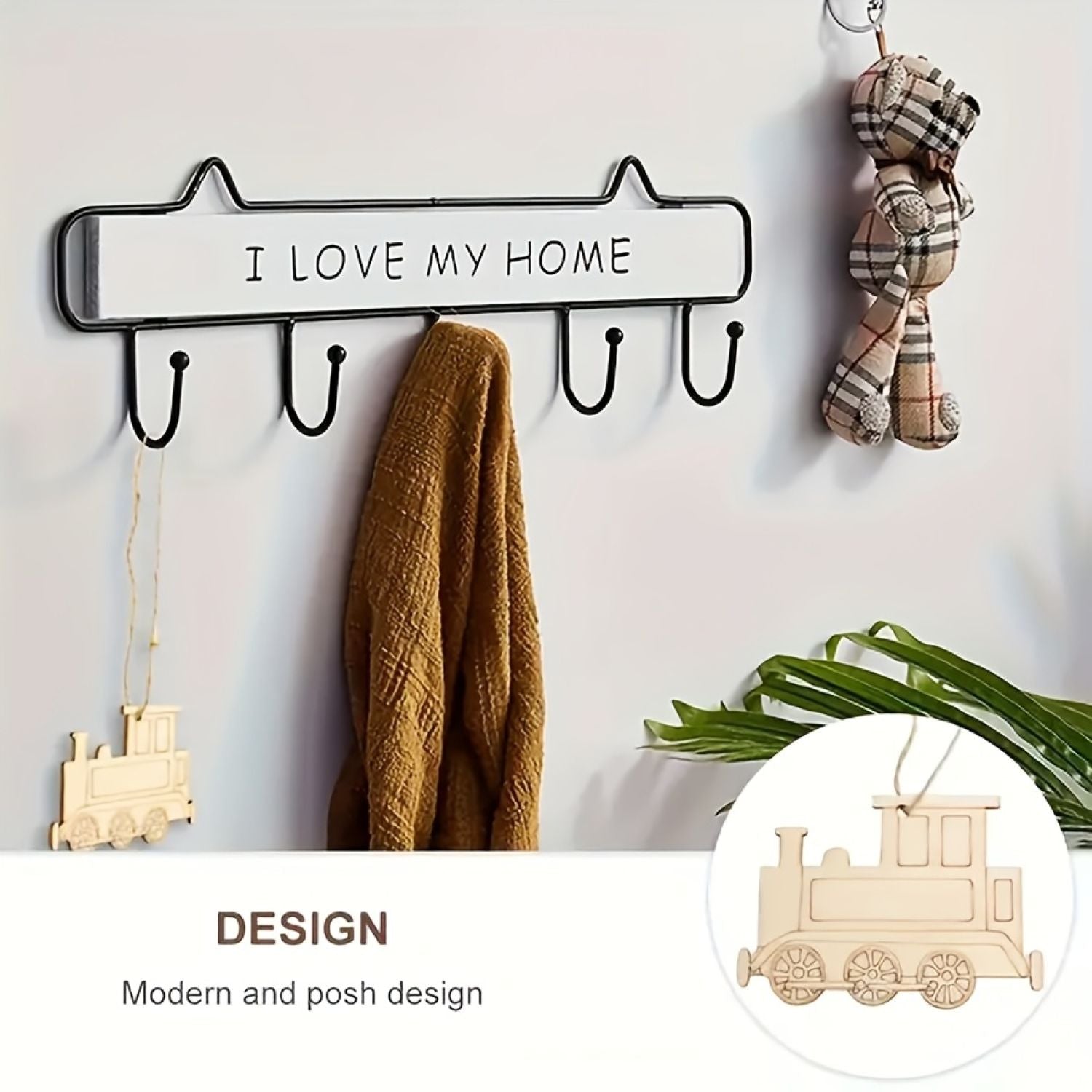 diy wooden train decoration for christmas and birthday