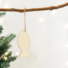 wooden fish cutouts for home decor