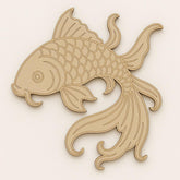 wooden fish craft shapes