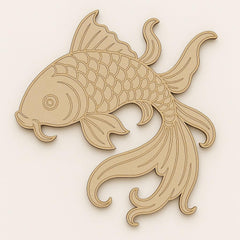 wooden fish craft shapes