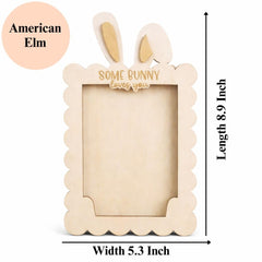 Easter wooden picture frame
