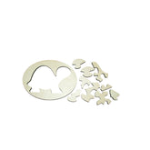 Cliths Wooden Turtle Jigsaw Puzzle Pack of 5 Peg Puzzles for Toddlers Educational Toys Learning Game