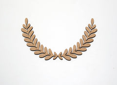 American Elm 2 Pack Wooden Wreath Rings MDF Craft Circles for DIY Fall Decor, Leaves & Seasonal Home Decoration