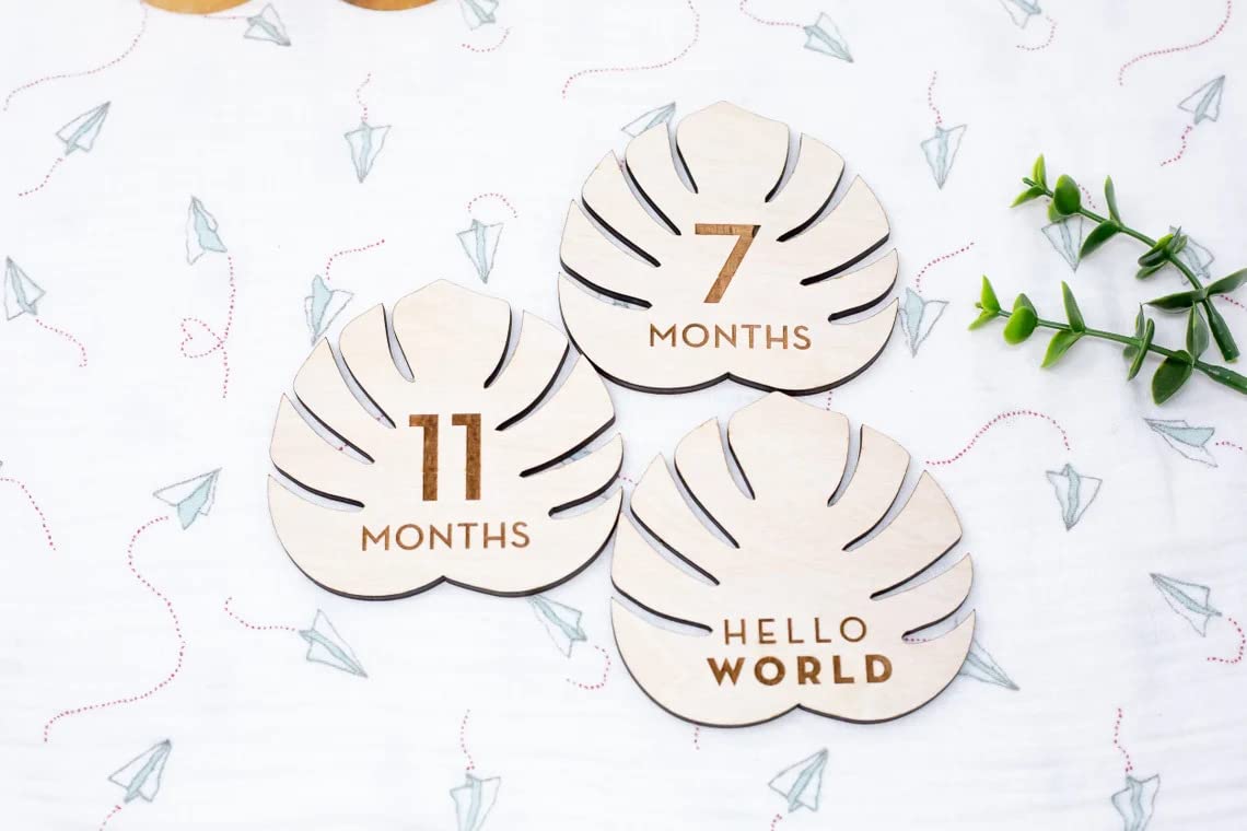 milestone cards for newborn props