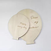 Wooden Hot Air Balloon Wall Decor for Kids Room