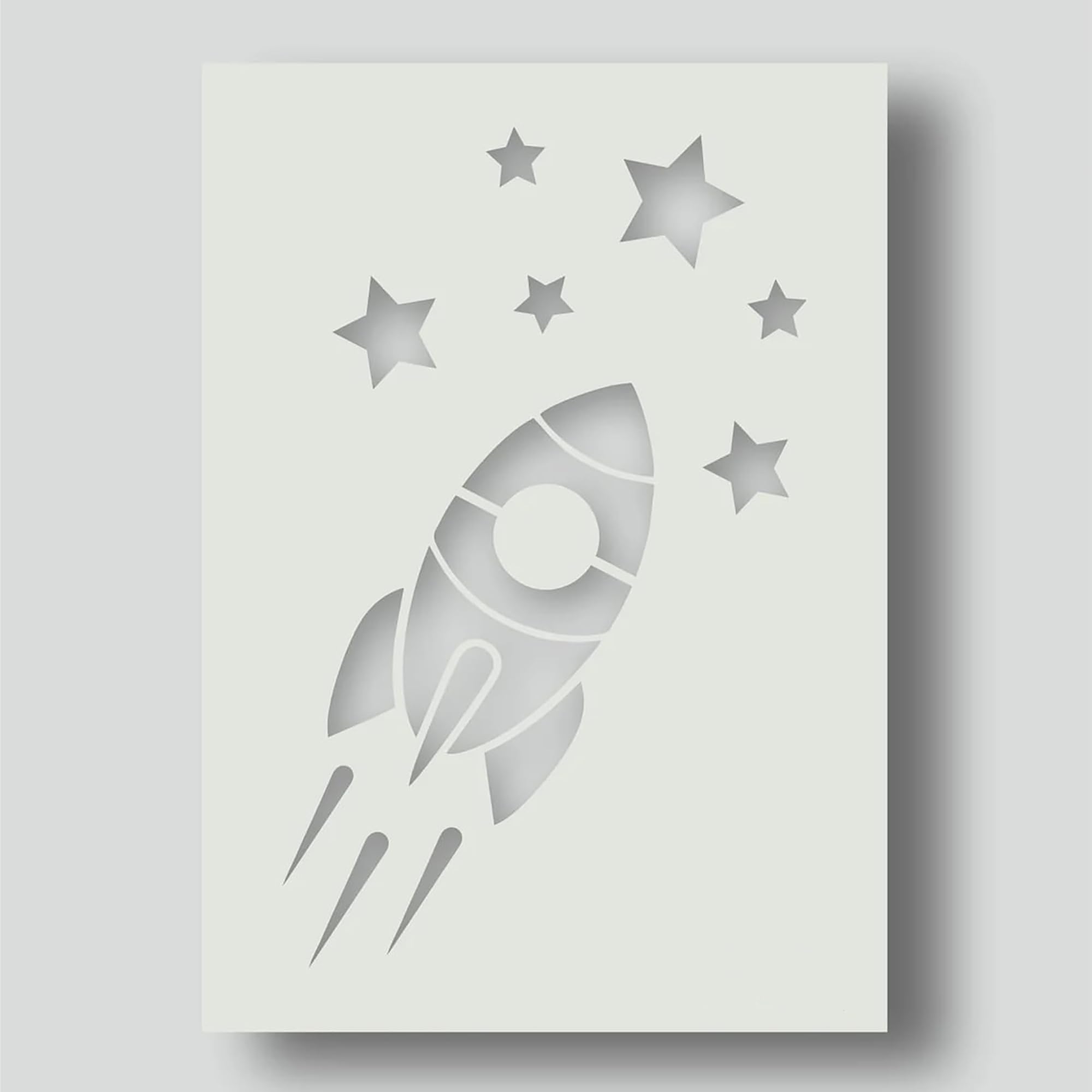 space theme diy stencil set