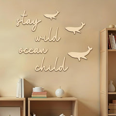 Wooden Kids Room Decor