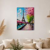 Eiffel Tower wall art for living room