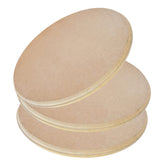 Whittlewud 3 Pack Oval MDF Boards Carved Edge Craft Bases Painting & DIY Projects