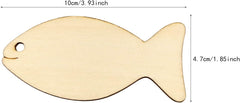 unfinished mdf fish shapes