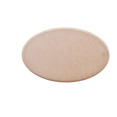 Whittlewud 3 Pack Oval MDF Boards Carved Edge Craft Bases Painting & DIY Projects