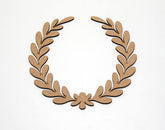 American Elm Pack of 2 Wooden Wreath Rings MDF Craft Circles for DIY Fall Decor, Autumn Leaves & Seasonal Crafts