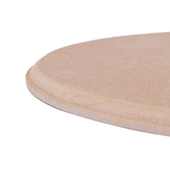 Whittlewud 3 Pack Round MDF Wood Sheets Unfinished Circles for Resin Art, Mandala Painting