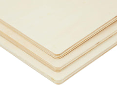 Stack of wooden boards with a plain background