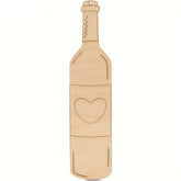 wooden love heart cutouts for crafts diy wooden bottle shape ornaments mdf heart shapes for painting