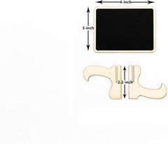 Wooden bottle opener with measurements on a white background