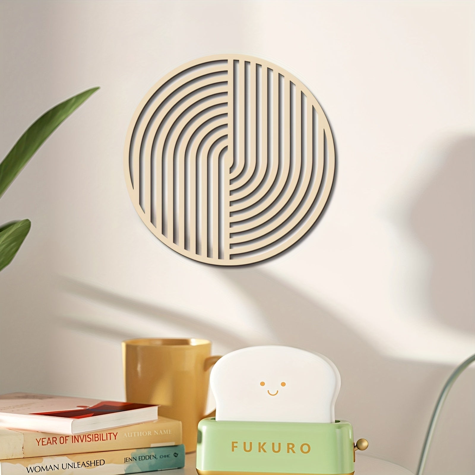 boho style round wall decor