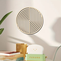 boho style round wall decor