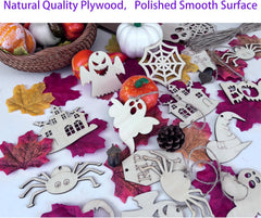 paintable wood halloween