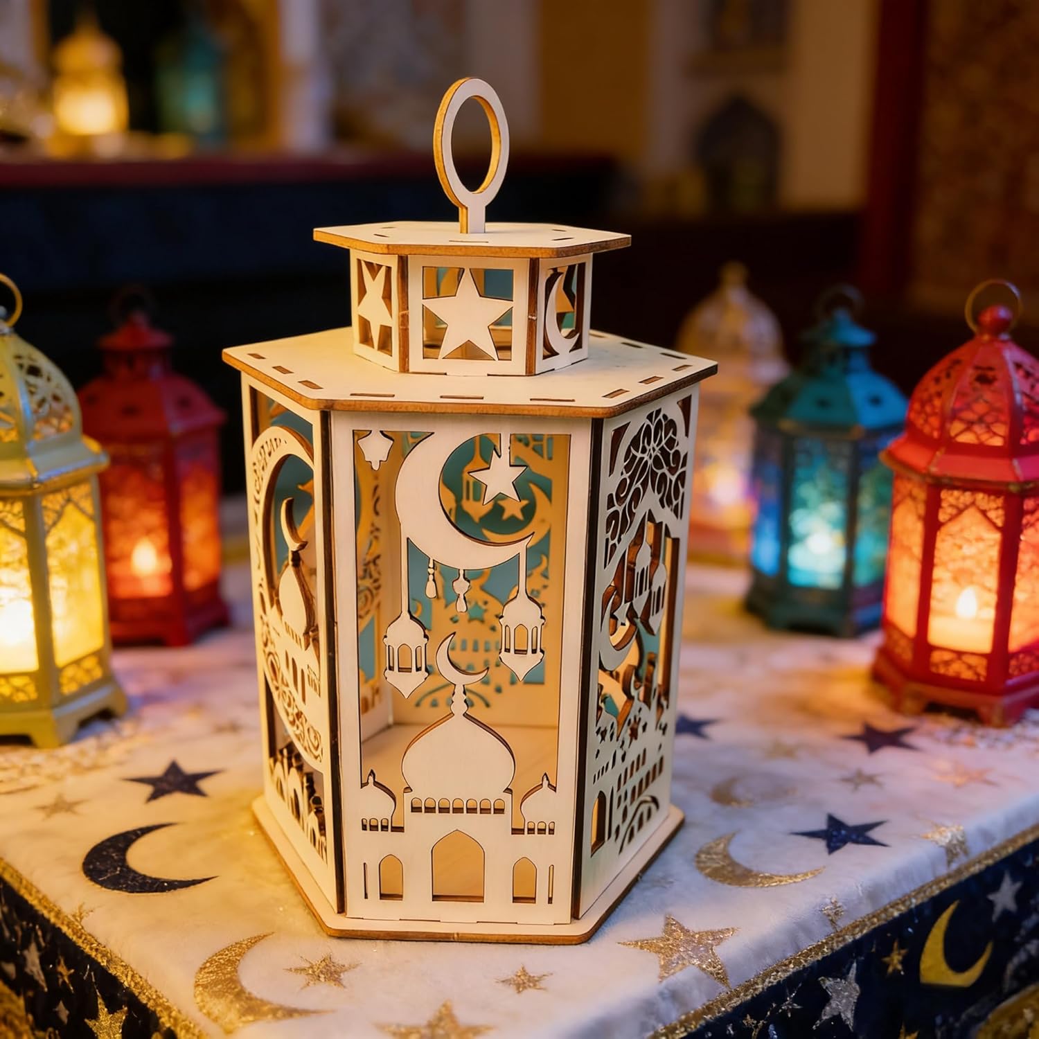 islamic lantern for ramadan home decoration