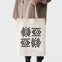reusable tribal stencil for furniture decoration