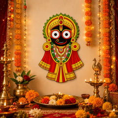 Jagannath devotional wall decor