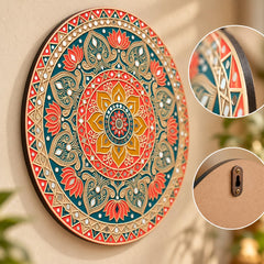 boho lotus mandala wall decor