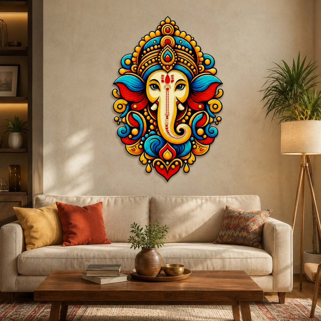 Lord Ganesh wall decoration