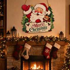 Christmas door hanging decoration