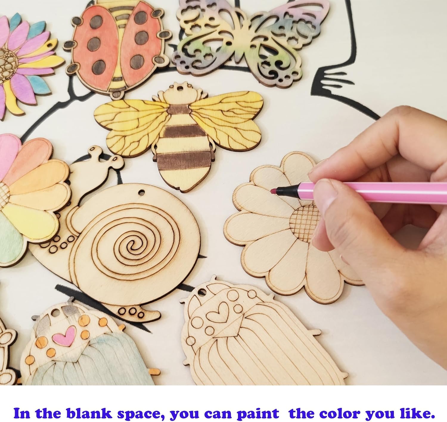 paintable wooden cutouts