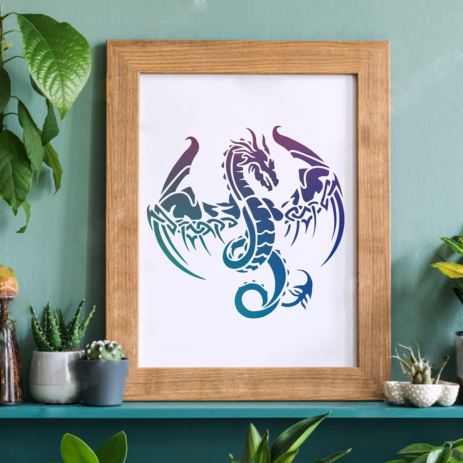 canvas stencil art