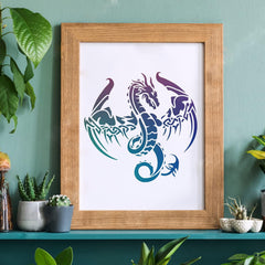 canvas stencil art