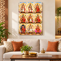 nine forms Durga decor for Navratri