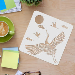 wood painting stencil