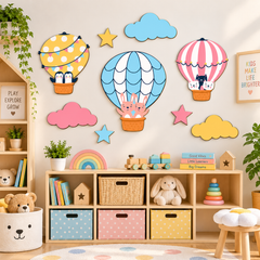 Decorative wooden greeting cards for Diwali