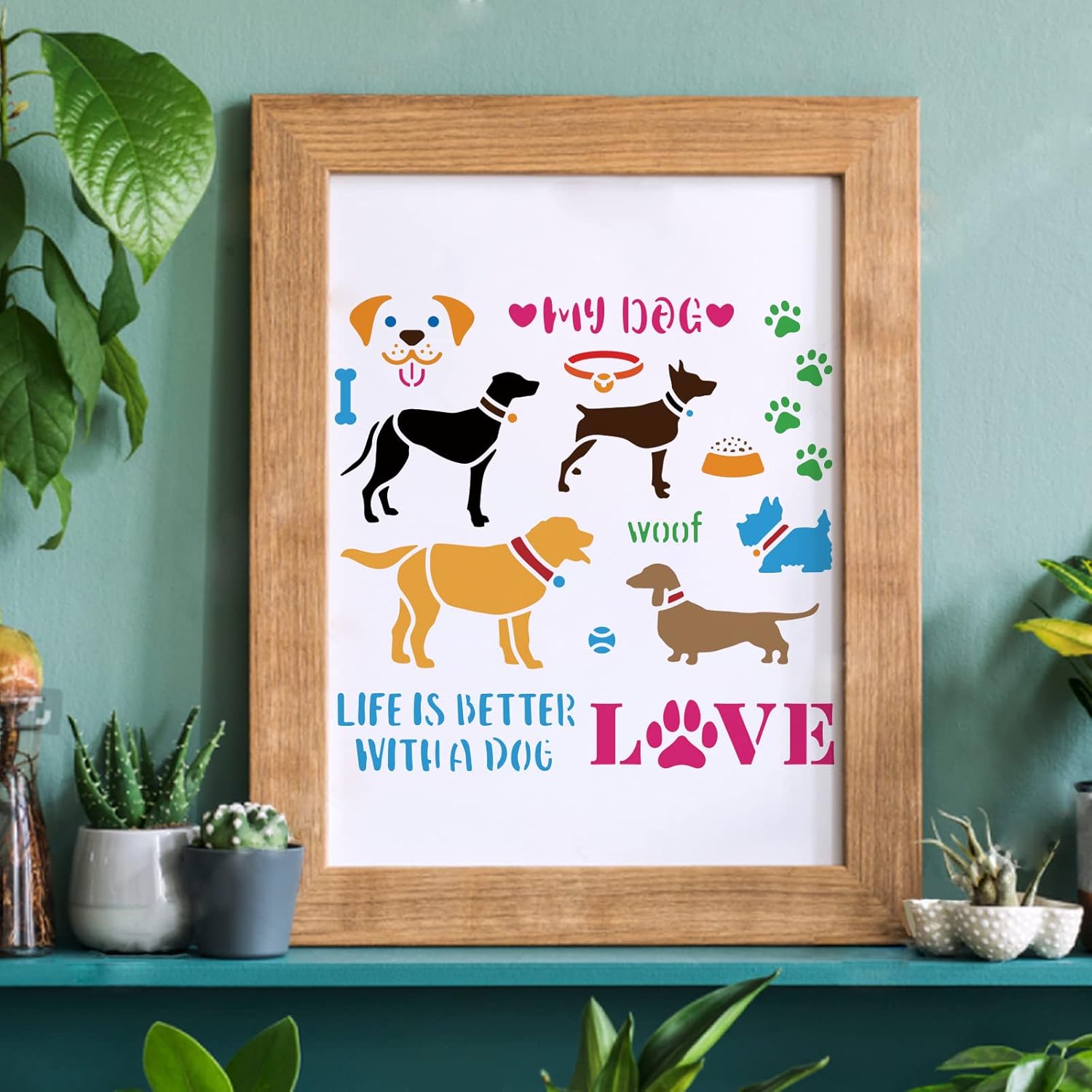 quote stencil for crafts