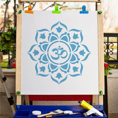stencil for wall and floor painting