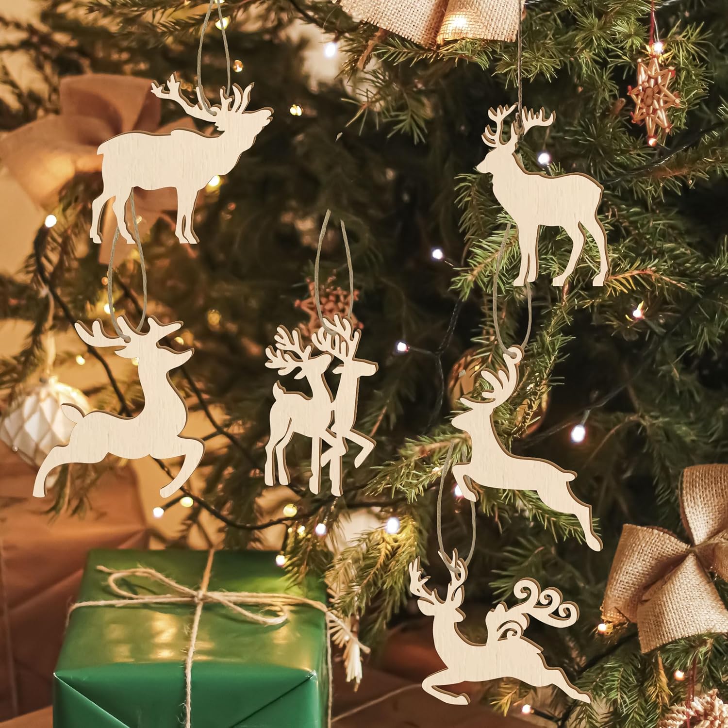 christmas diy wood shapes