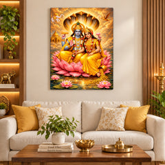 pooja room wall decor Lakshmi Narayan MDF