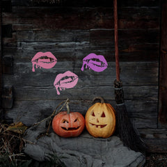 spray paint vampire stencil diy