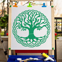 stencil for canvas and wood painting