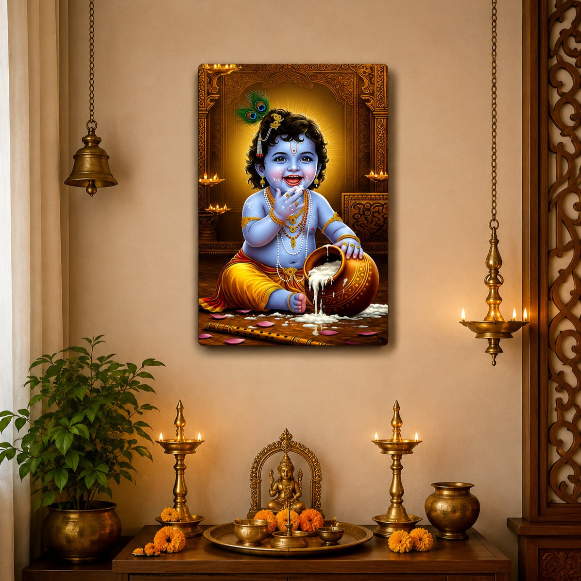 bal gopal wall decor for home