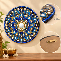 Round Mandala Wall Hanging for Living Room Wall