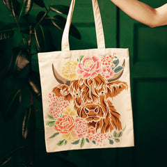 cow silhouette stencil for painting