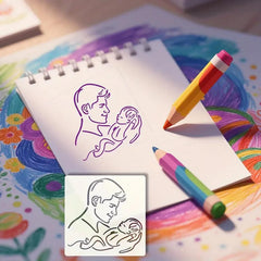 family theme stencil
