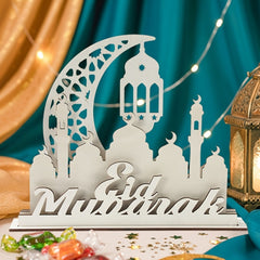 Ramadan castle lantern table decor