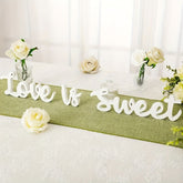 love is sweet tabletop sign